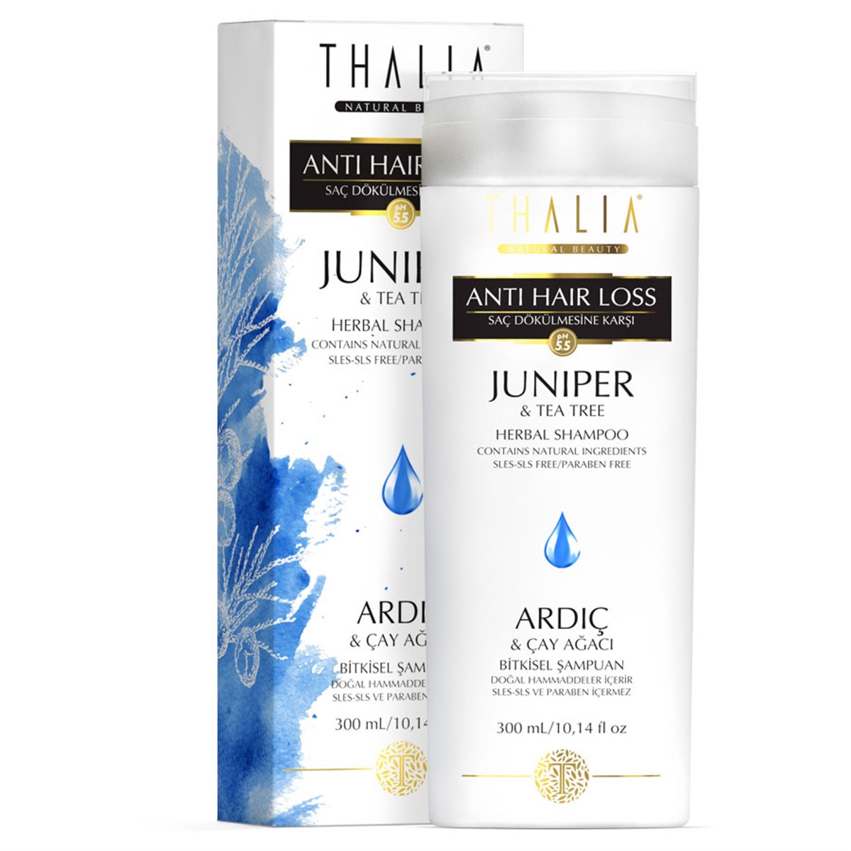 Thalia Ardıç ve Çay Ağacı Yağı Özlü Şampuan 300 ml