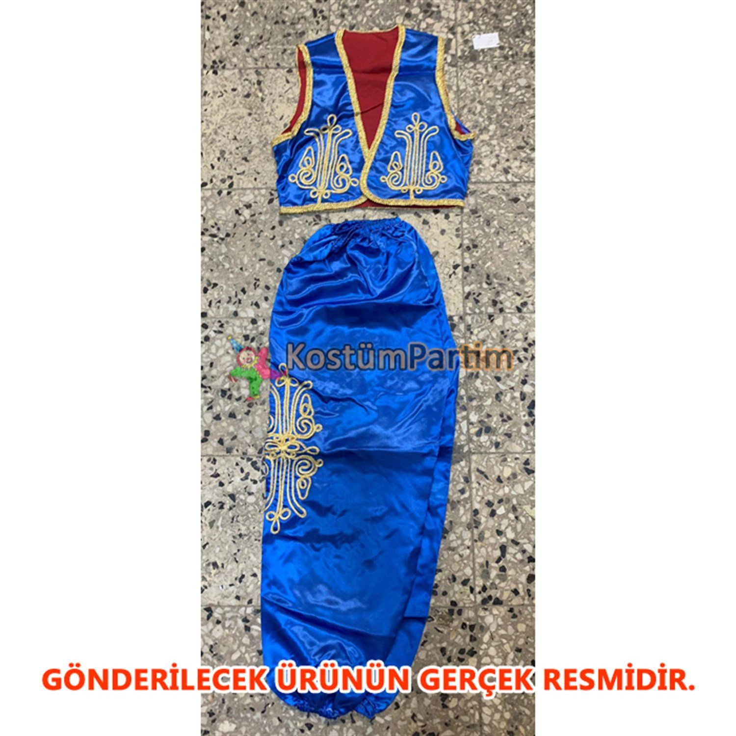 23 Nisan Folklör Kostüm Seti MaviYöresel Kostümler ve Folklör