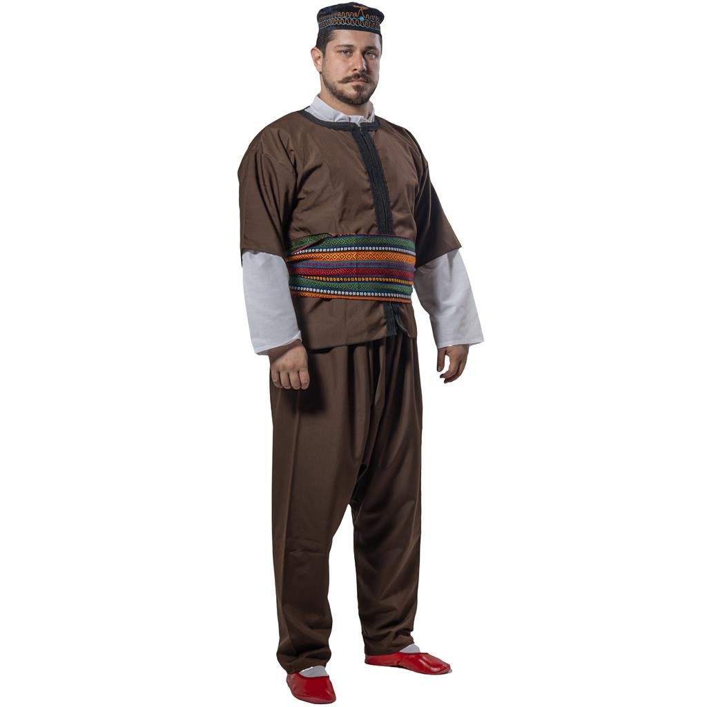 Adıyaman Kostümü Yetişkin Erkek Kıyafeti Yetişkin Yöresel Kıyafetler Adıyaman Kostümü Erkek - KostümPartim®