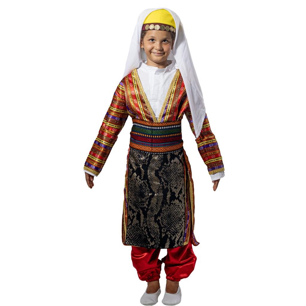 Adıyaman Yöresel Kız Çocuk Kostümü Yöresel Kostümler ve Folklör Adıyaman Yöresel Kız Çocuk Kostümü - KostümPartim®