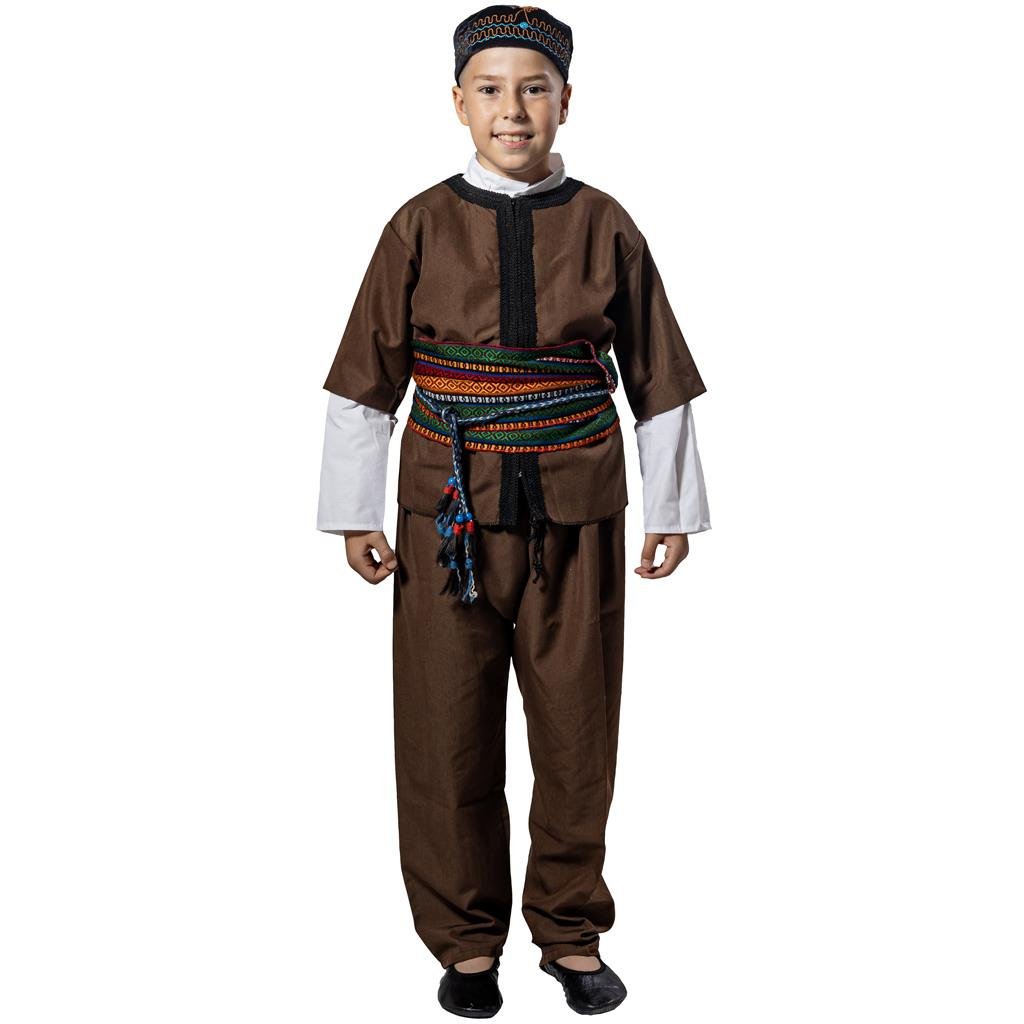 Adıyaman Yöresi Erkek Çocuk Kıyafeti Yöresel Kostümler ve Folklör Adıyaman Yöresi Erkek Çocuk Kıyafeti - KostümPartim®