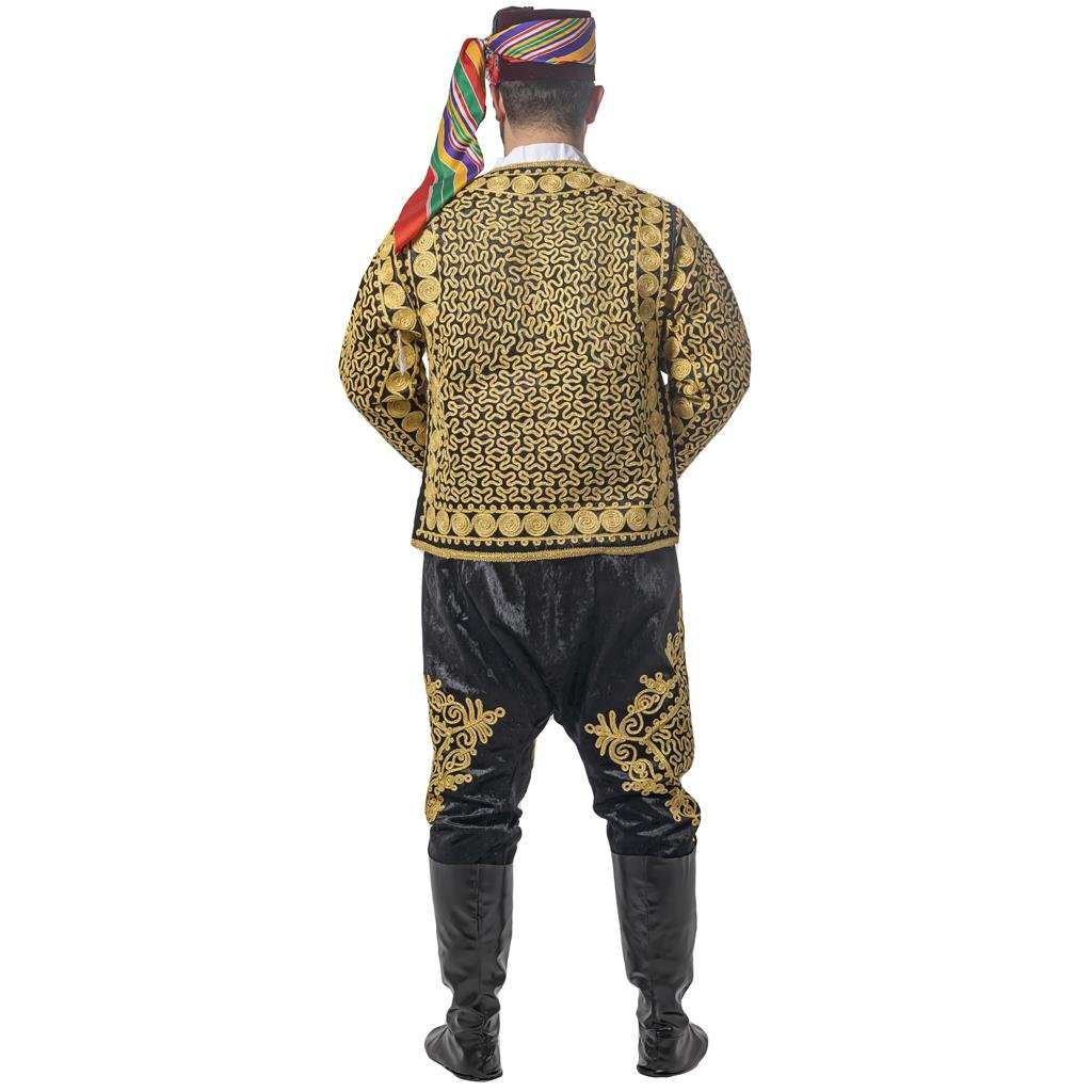 Ağa Kostümü Orijinal İşlemeli Erkek Kostümleri Ağa Kostümü Profesyonel (Orjinal) - KostümPartim®