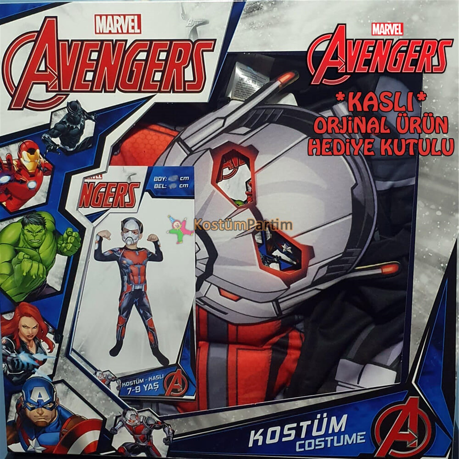 Antman Kostümü Kaslı Marvel Karınca Adam KıyafetiSpiderman KostümleriKostümPartim ★ Antman Kostümü Marvel Karınca Adam Kıyafeti / Spiderman Kostümleri