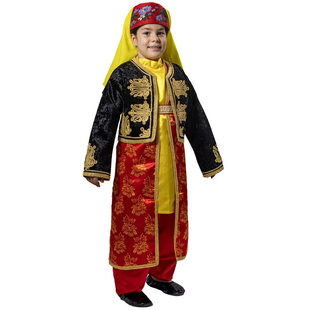 Artvin Yöresel Kız Çocuk Kıyafeti Yöresel Kostümler ve Folklör Artvin Yöresel Kız Çocuk Kıyafeti - KostümPartim®