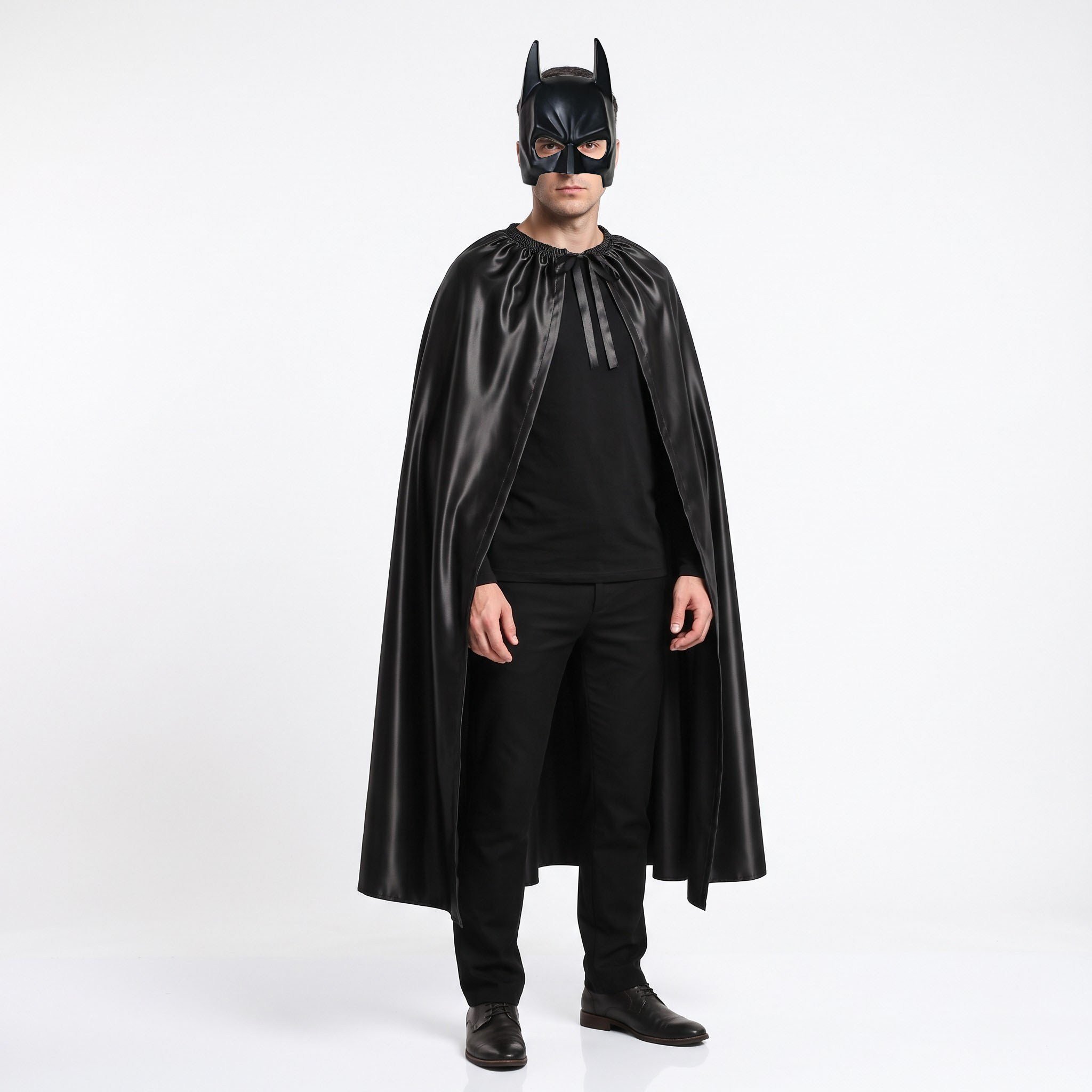 Batman Maske Pelerin Seti Yetişkin Pelerinler Batman Maske Pelerin Seti Yetişkin - KostümPartim®