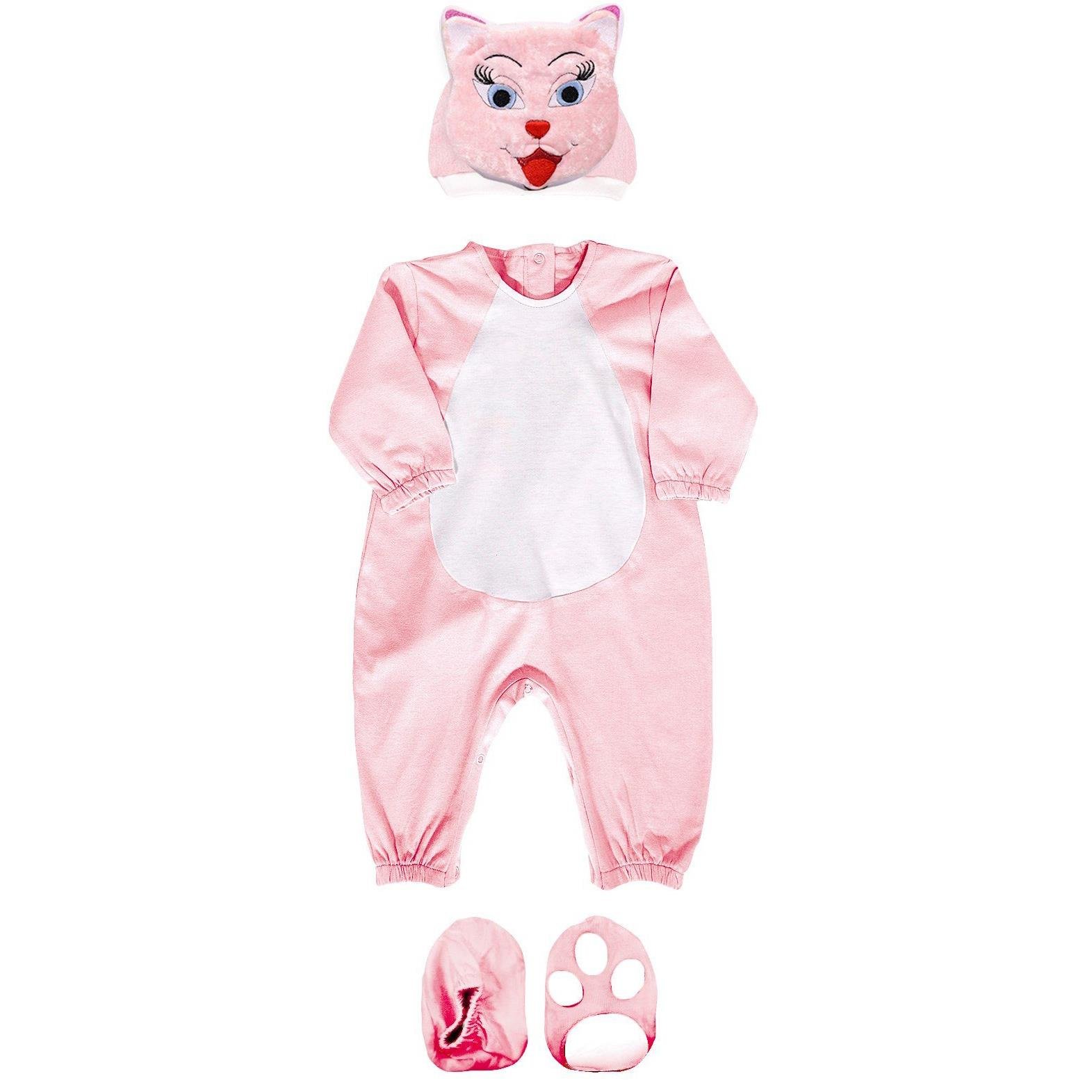 Bebek Kedi Kostümü Pembe Bebek Kostümleri Bebek Kedi Kostümü - KostümPartim®