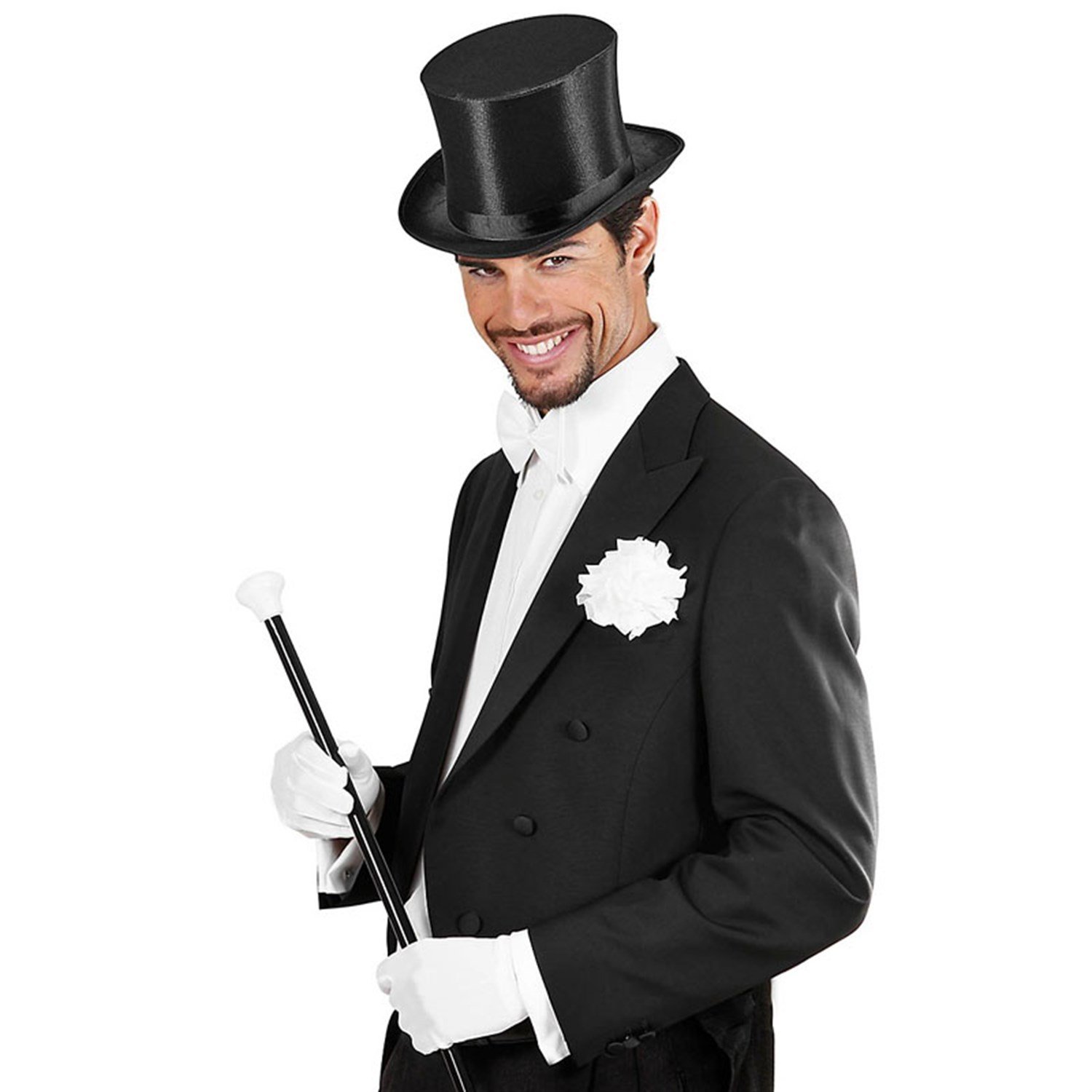 Beyaz Eldiven Yetişkin Palyaço Pandomim Eldiveni Palyaço Aksesuarları Beyaz Eldiven Yetişkin Palyaço Pandomim Eldiveni - KostümPartim®