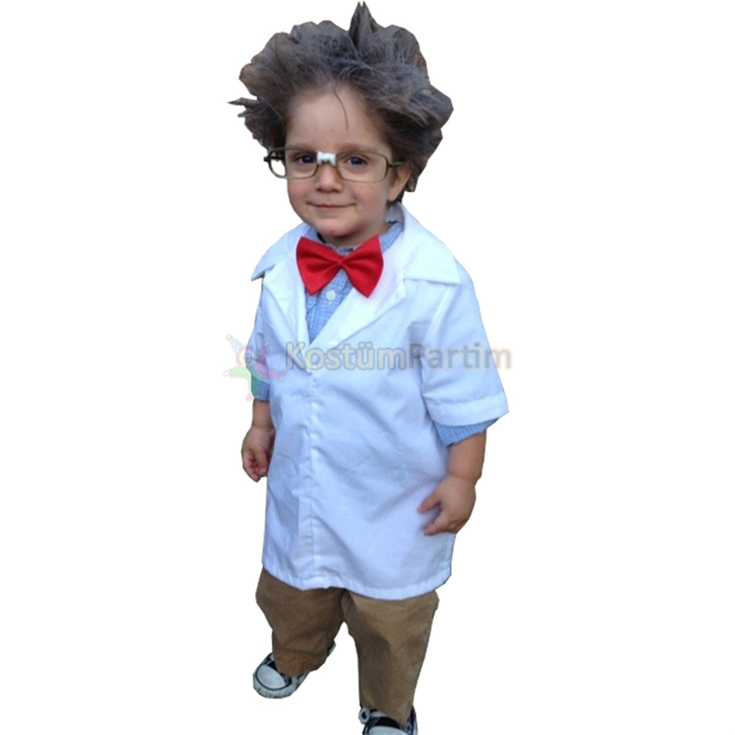 Bilim Adamı Kostümü Profesör Kıyafeti ÇocukMeslek Kostümleri