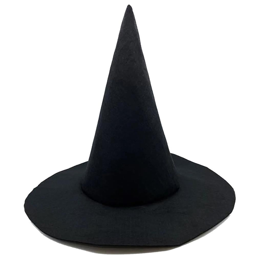 Cadı Şapkası Keçe Klasik Siyah Şapkalar Cadı Şapkası Keçe Klasik Siyah - KostümPartim®
