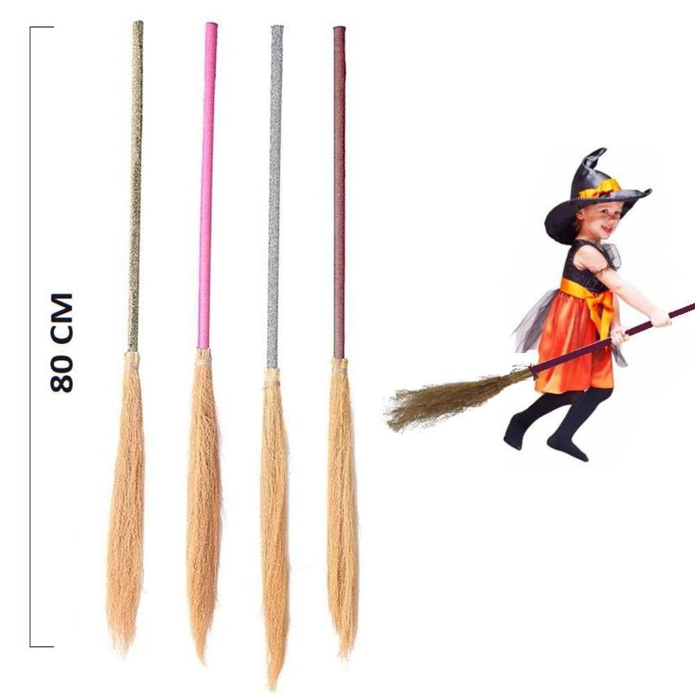 Cadı Süpürgesi 100cm Hallooween Aksesuarları Cadı Süpürgesi 100cm - KostümPartim®