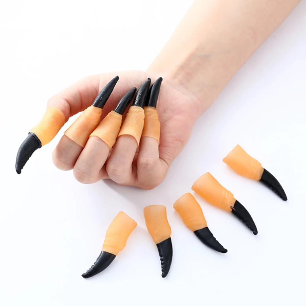 Cadı Tırnağı Lateks Siyah Hallooween Aksesuarları Cadı Tırnağı Lateks Siyah - KostümPartim®