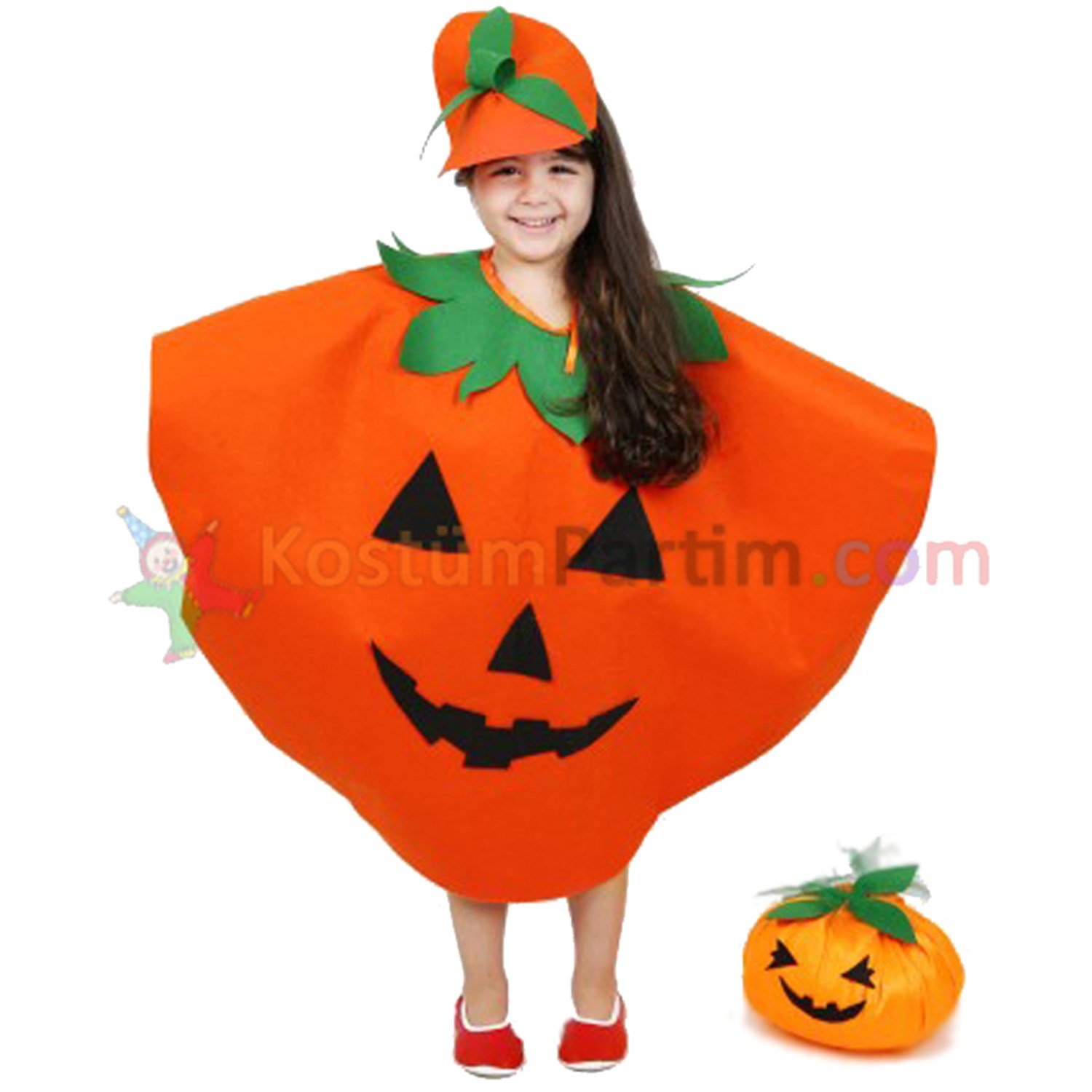 Cadılar Bayramı Balkabağı Kostümü ÇocukCadılar Bayramı Kostümleri