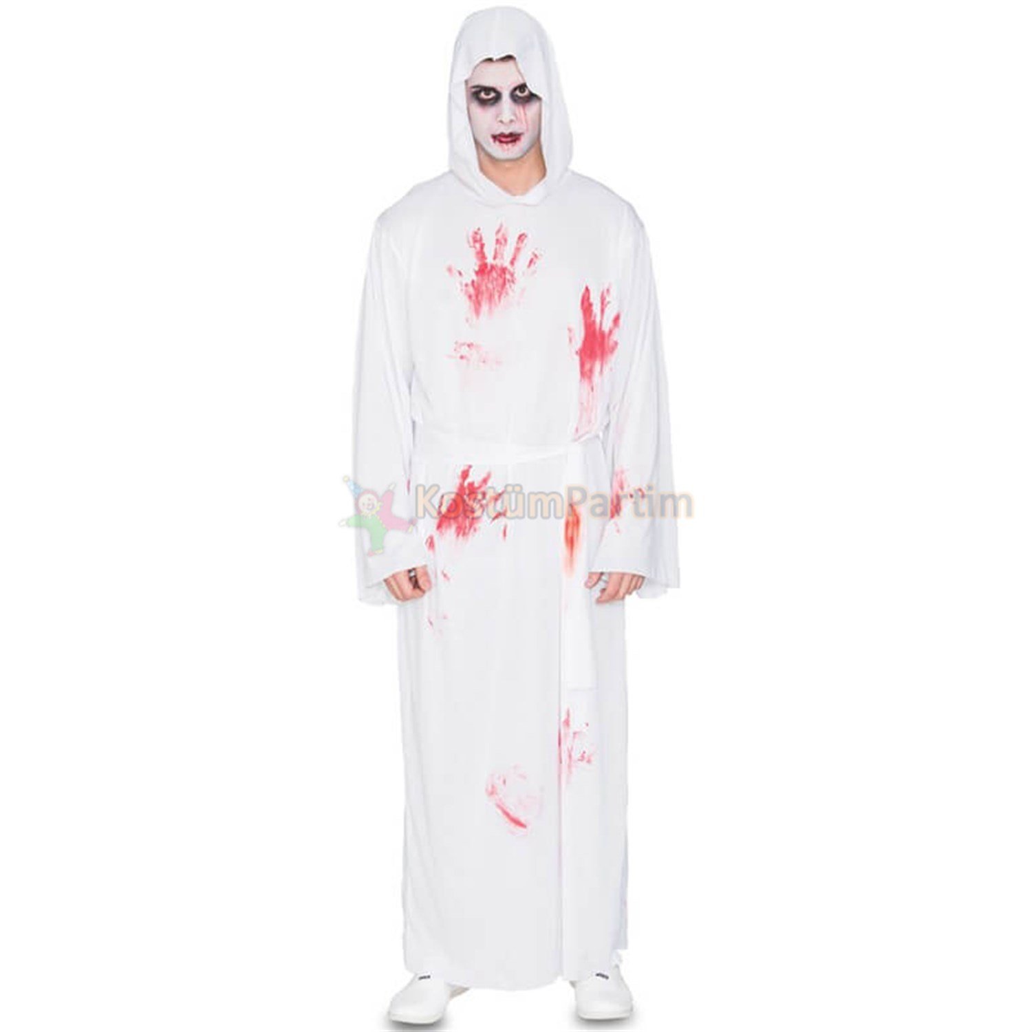 Cellat Kostümü Yetişkin BeyazErkek KostümleriKostümPartim ★ Beyaz Cellat Kostümü Yetişkin / Yetişkin Kostümleri