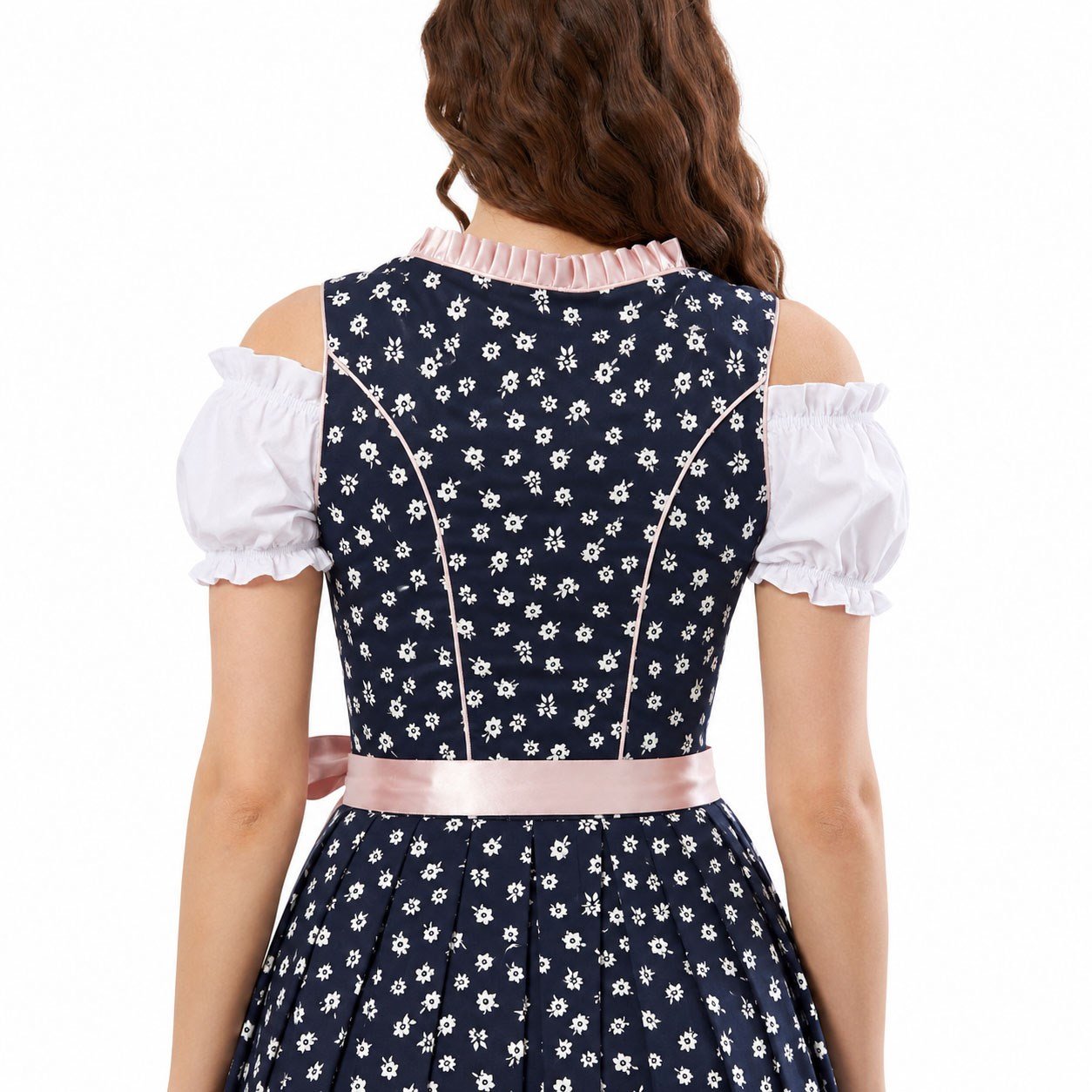 Çiçek Desenli Pamuk Dirndl Elbise 3 Parçalı Kadın Bavyera Oktoberfest Kıyafeti 436 Kadın Elbiseleri KostümPartim® | Mavi Çiçek Desenli Pamuk Dirndl Elbise 333 | 3 Parçalı Kadın Bavyera Oktoberfest Kostümü