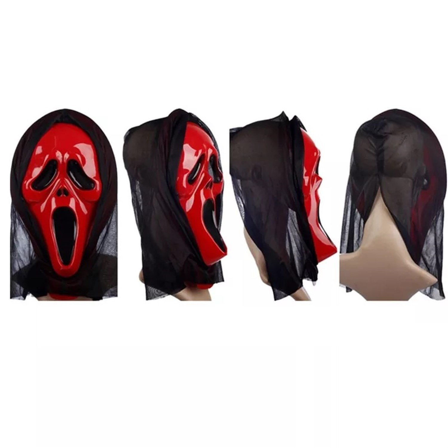 Çığlık Maskesi KırmızıMaskelerKostümPartim ★ Çığlık Maskesi / Maskeler