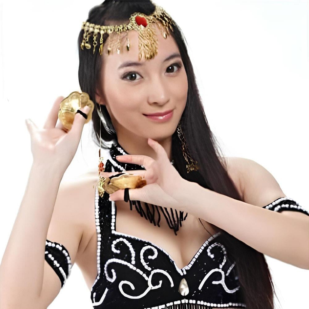 Dansöz Zili Dilber Zili Parmak Zil (4 Adet) Yöresel Kostümler Dansöz Zili Dilber Zili Parmak Zili (4 Adet) - KostümPartim®