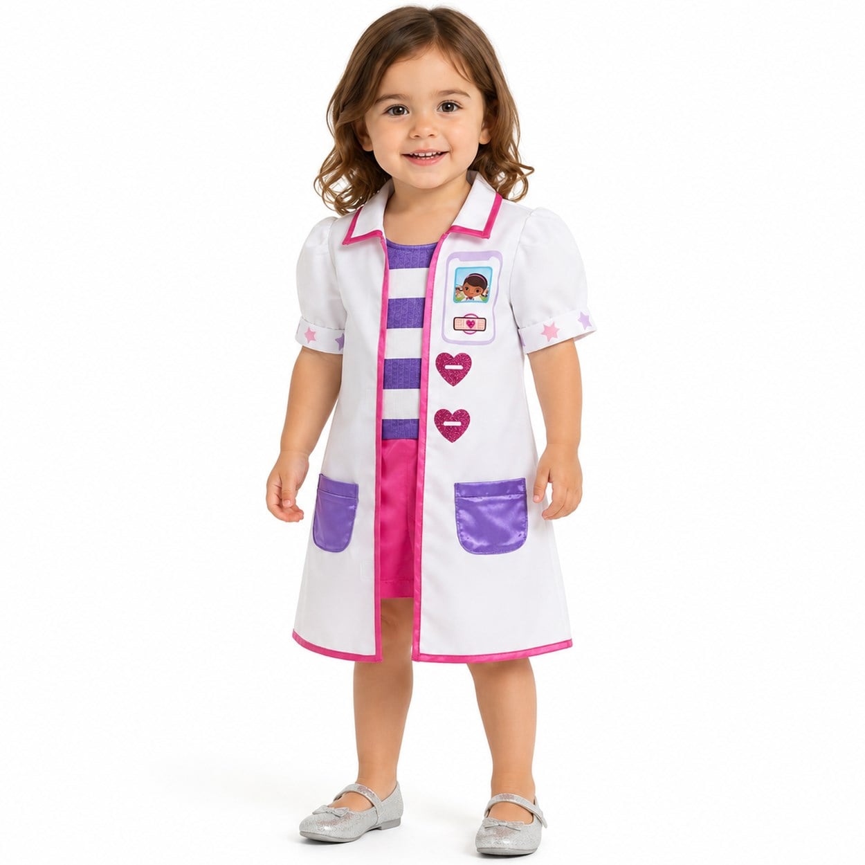 Disney Doctor Dottie McStuffins Kostümü 2-3 Yaş Kız Çocuk Doktor Kostümü Meslek Kostümleri KostümPartim® | Disney Doctor Dottie McStuffins Kostümü 2-3 Yaş Kız Çocuk Doktor Kostümü