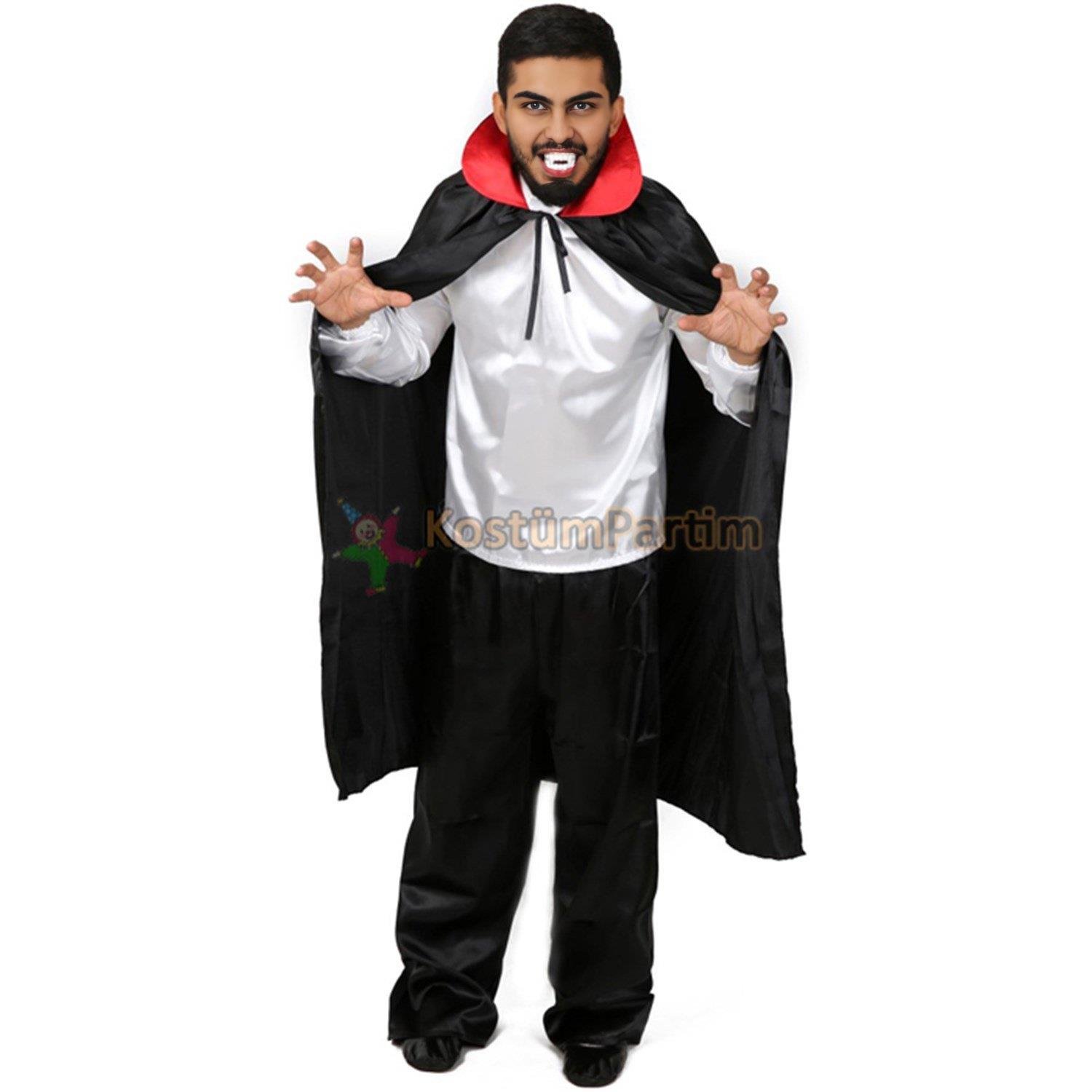 Dracula Kostümü Yetişkin Erkek Kostümleri Dracula Kostümü Yetişkin - KostümPartim®