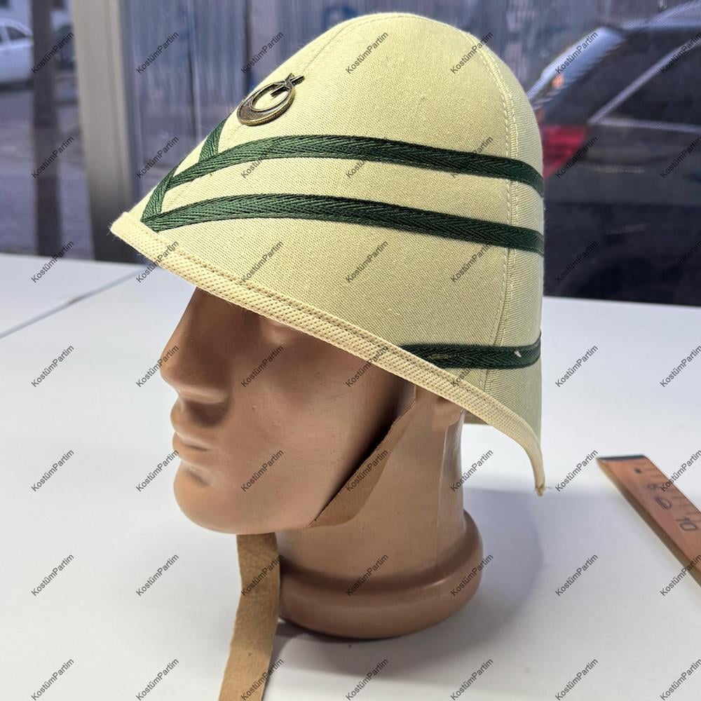 Enveriye Şapka, Çanakkale Askeri Başlığı Çanakkale Savaşı Asker Kıyafetleri Enveriye Şapka, Çanakkale Askeri Başlığı - KostümPartim®