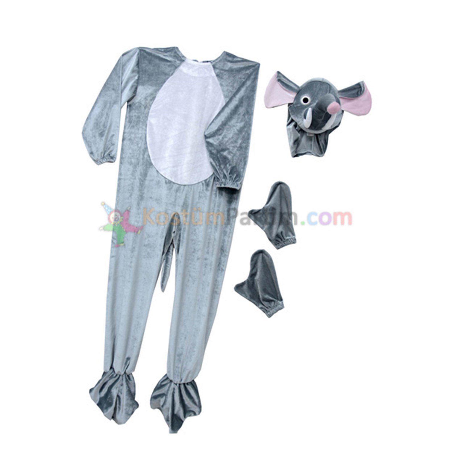 Fil Kıyafeti Çocuk MaskotuHayvan Kostümleri