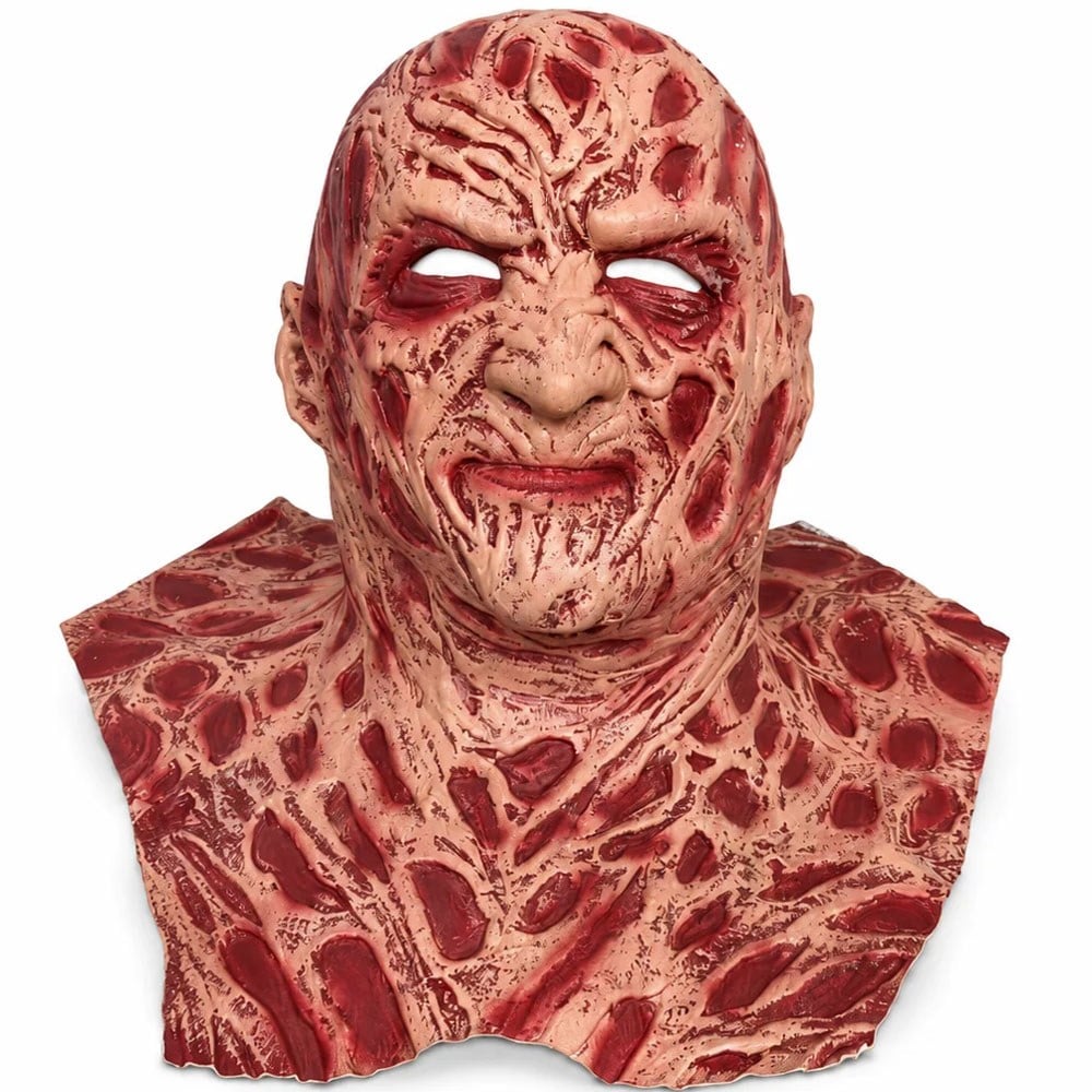 Freddy Krueger Lateks Maske ve Pençeli Eldiven Seti Elm Sokağında Kabus Halloween Kostüm Aksesuarı Maskeler KostümPartim® | Freddy Krueger Lateks Maske ve Pençeli Eldiven Seti | Elm Sokağında Kabus Halloween Kostümü