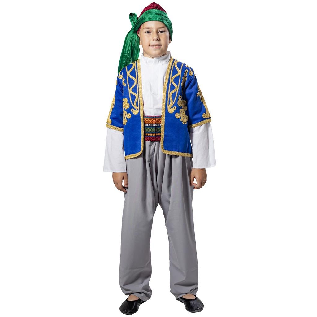 Gaziantep Yöresi Erkek Çocuk Kıyafeti Yöresel Kostümler ve Folklör Gaziantep Yöresi Erkek Çocuk Kıyafeti - KostümPartim®