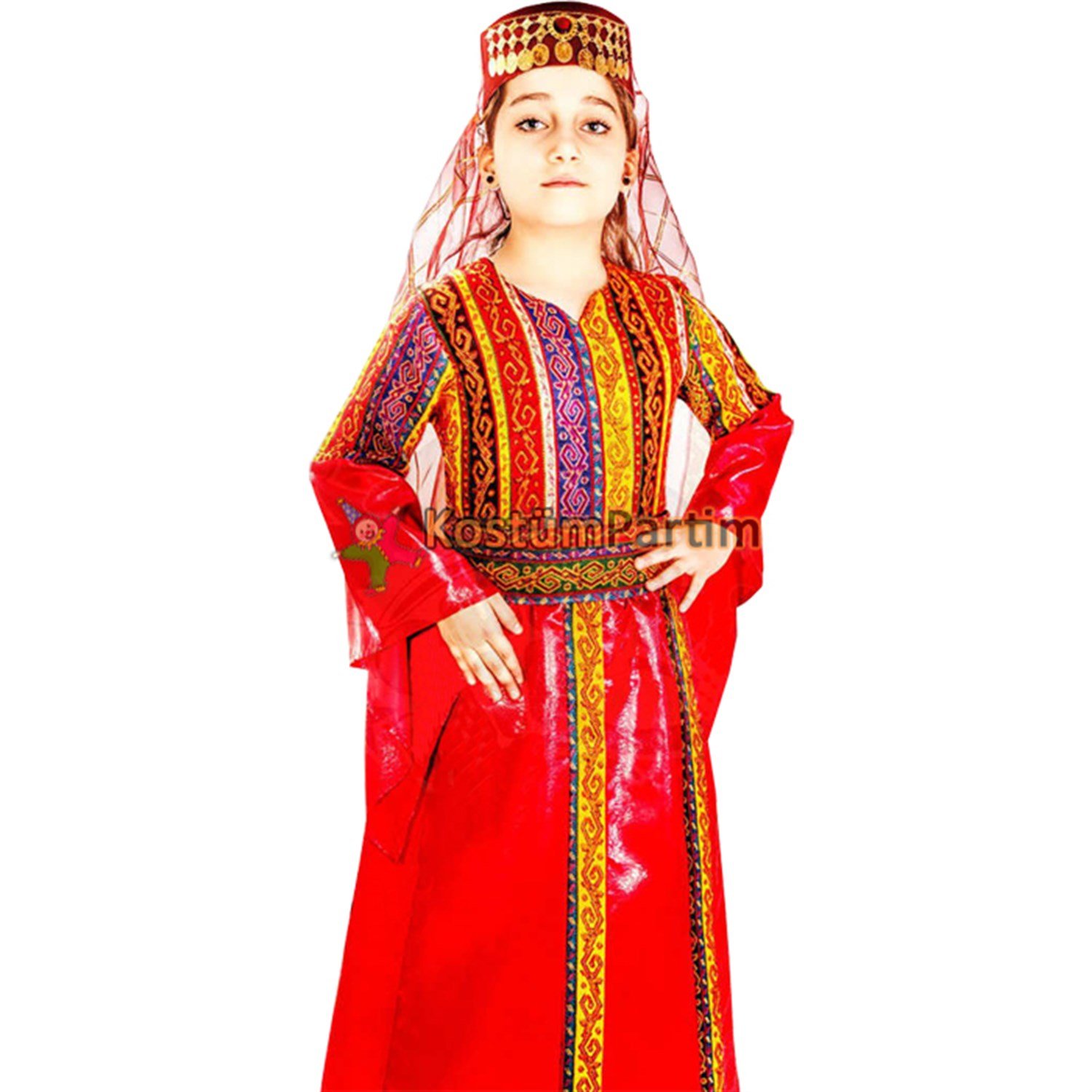 Halime Hatun Kostümü Kız ÇocukÜlke Kostümleri