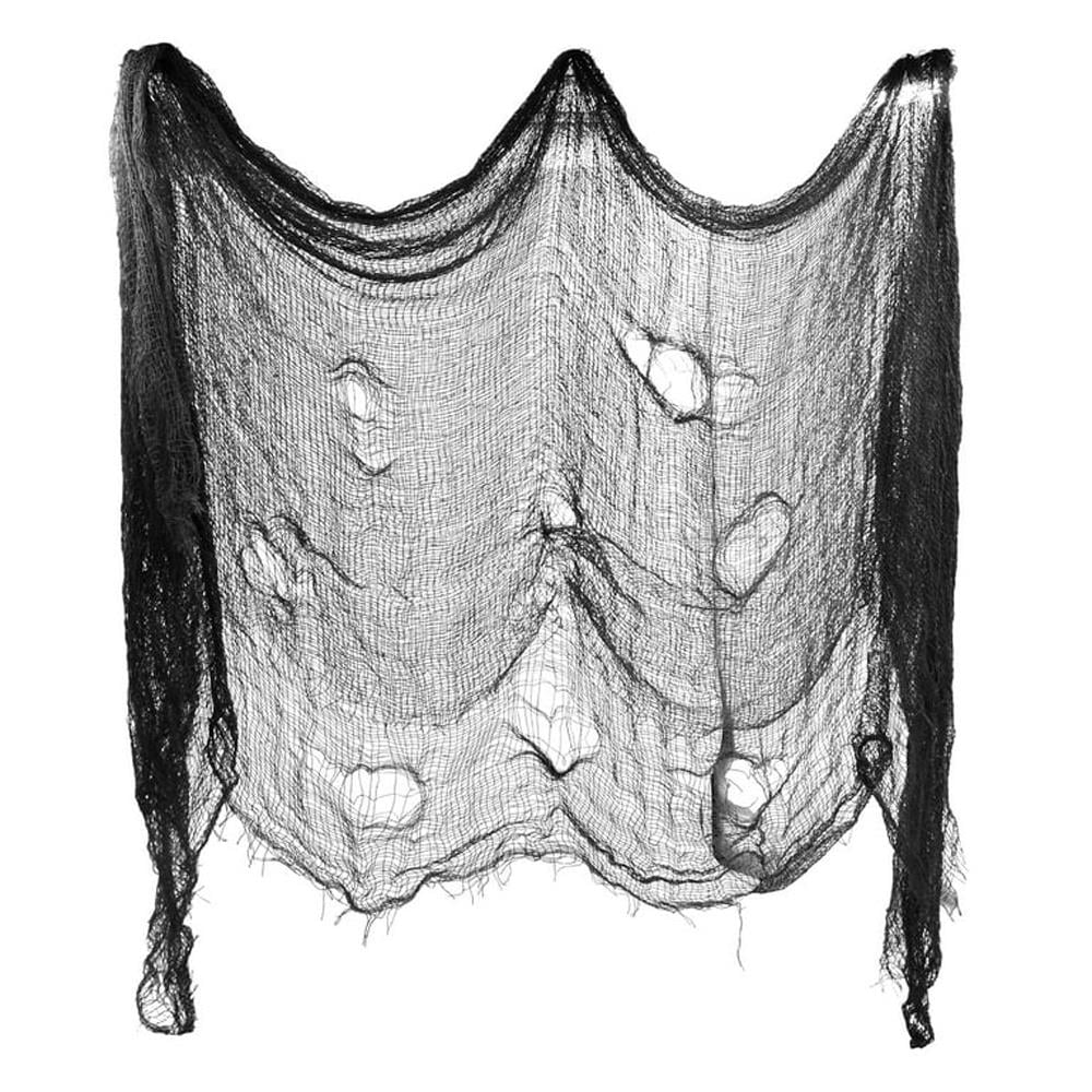 Halloween Ürtkütücü Kumaş Ağ Dekor Siyah 190x70cm Halloween Dekorasyon Halloween Ürtkütücü Kumaş Ağ Dekor Siyah 190x70cm - KostümPartim®