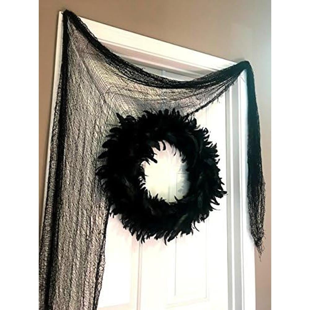 Halloween Ürtkütücü Kumaş Ağ Dekor Siyah 190x70cm Halloween Dekorasyon Halloween Ürtkütücü Kumaş Ağ Dekor Siyah 190x70cm - KostümPartim®