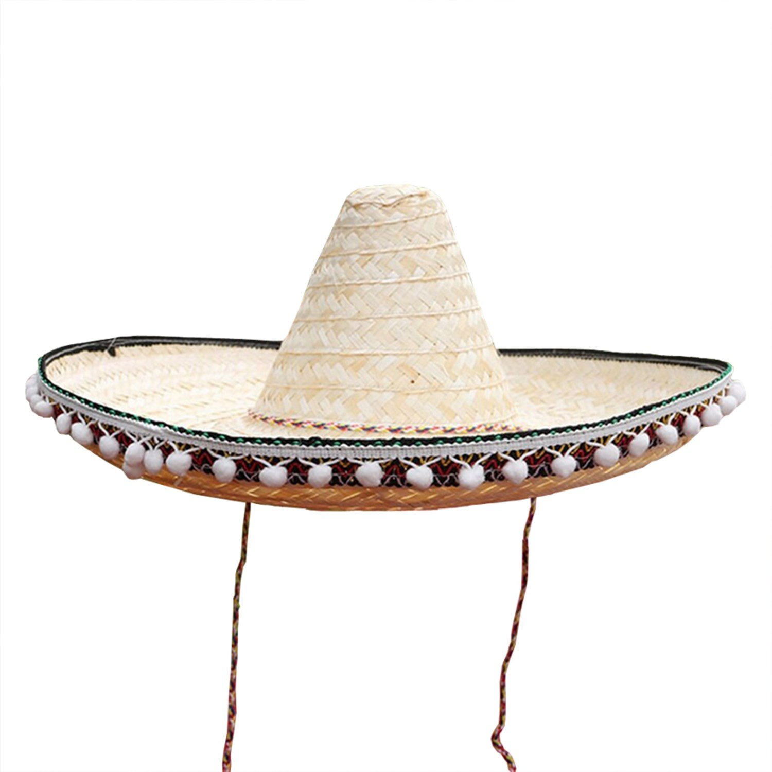 Hasır Meksika Şapka 25x75ŞapkalarKostümPartim ★ Hasır Meksika Şapkası Büyük / Şapkalar