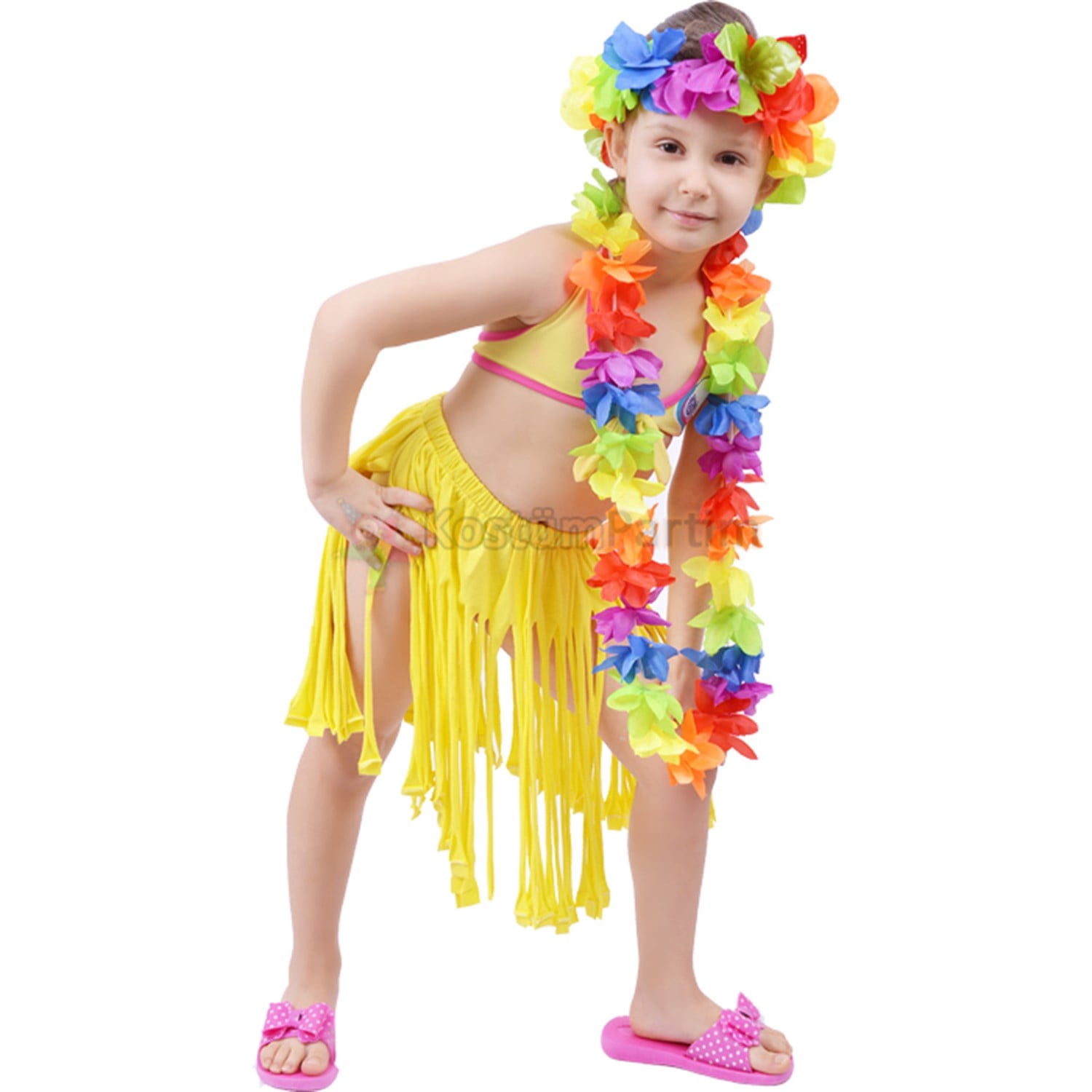 Hawaii Kostümü Kız ÇocukÜlke Kostümleri