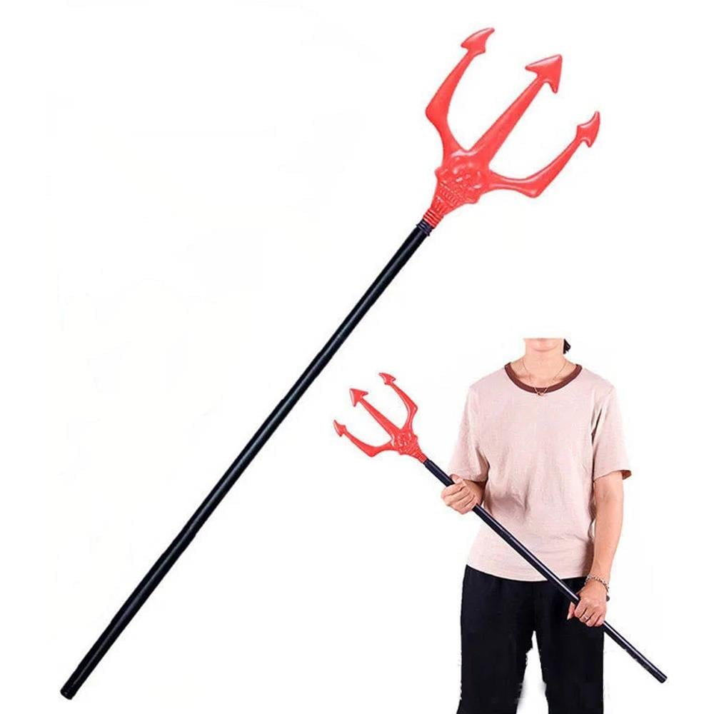 İskeletli Şeytan Çatalı  Hallooween Aksesuarları İskeletli Şeytan Çatalı  - KostümPartim®