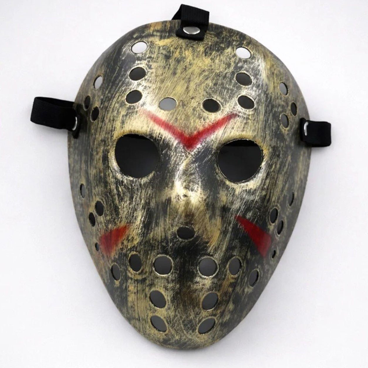 Jason Maskesi ve Dikenli Beyzbol Sopası Seti 62 cm Halloween Kostüm Aksesuarı Aksesuar Setleri KostümPartim® | Jason Maskesi ve Dikenli Beyzbol Sopası Seti 62 cm | Halloween Korku Kostüm Aksesuarı