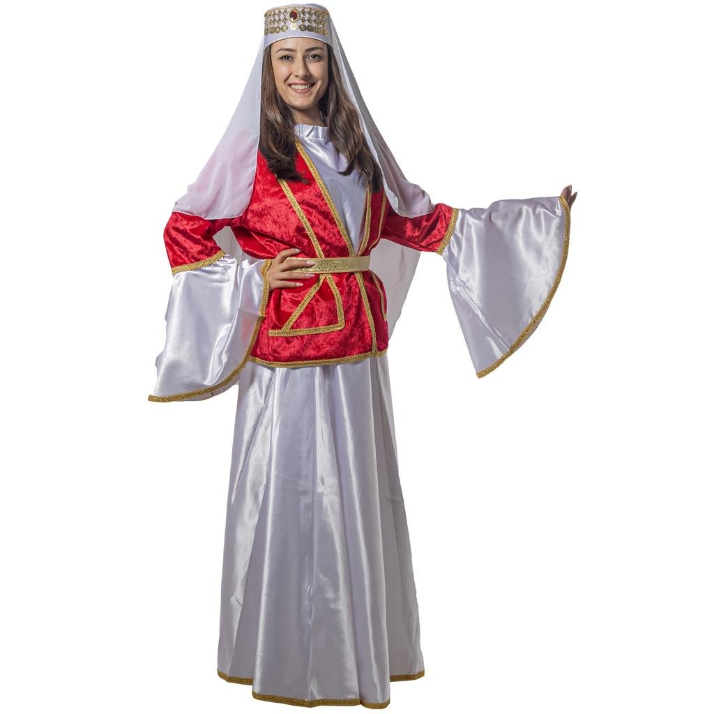 Kafkas Kıyafeti Bayan Yetişkin Yöresel Kıyafetler Kafkas Kıyafeti Bayan - KostümPartim®