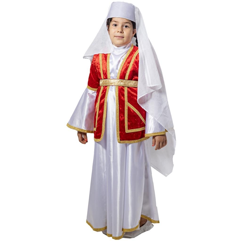 Kafkas Yöresel Kız Çocuk Kostümü Yöresel Kostümler ve Folklör Kafkas Yöresel Kız Çocuk Kostümü - KostümPartim®