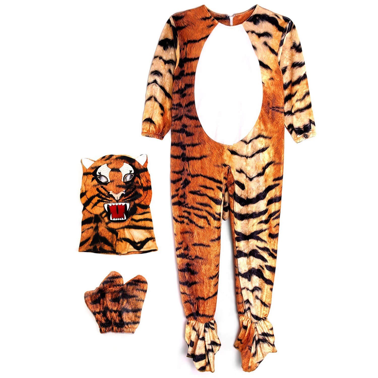 Kaplan Kıyafeti Çocuk MaskotuHayvan KostümleriKostümPartim ★ Kaplan Kıyafeti Çocuk Maskotu / Hayvan Kostümleri