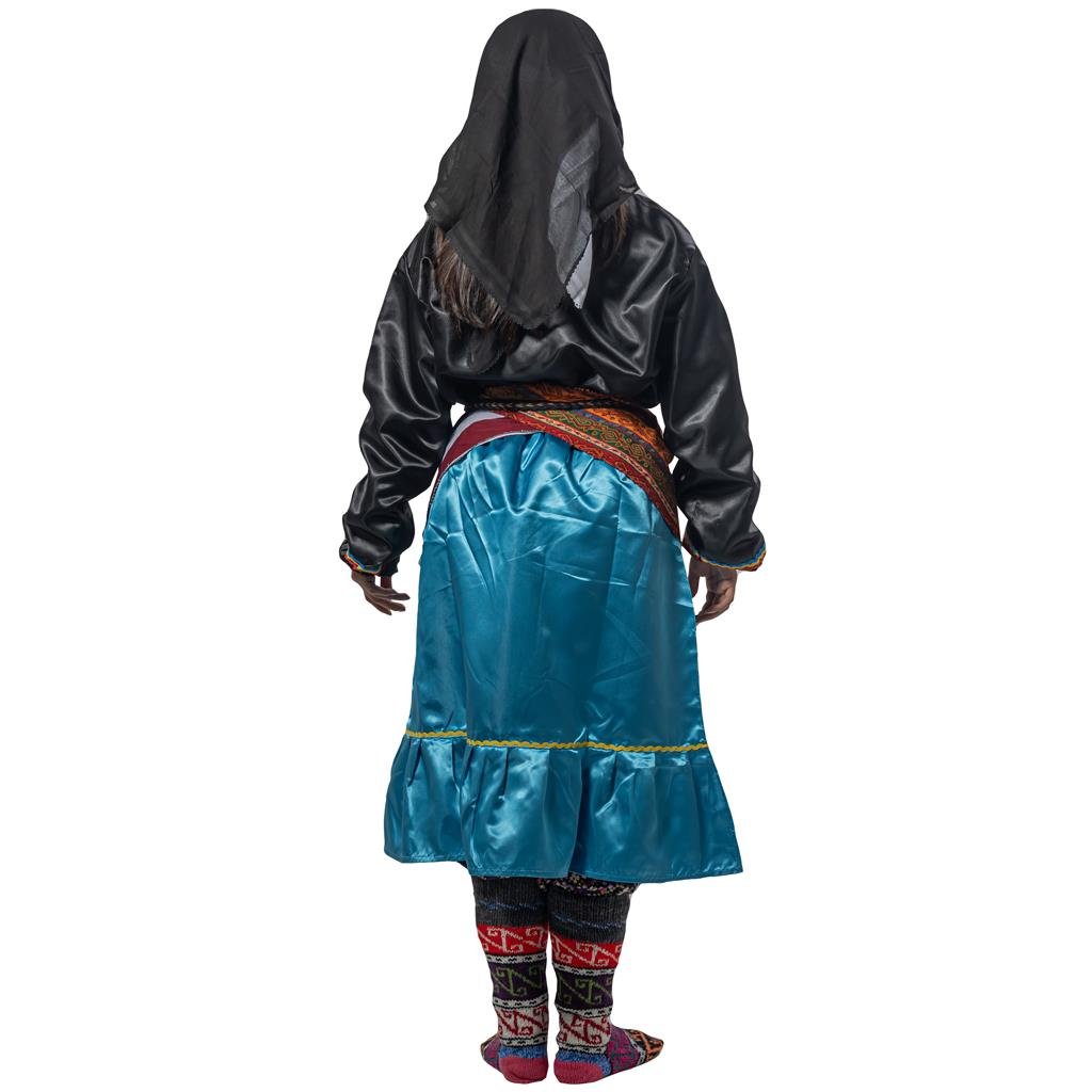 Karadeniz Kıyafeti Yetişkin Kadın Yöresel Kostümü Yetişkin Yöresel Kıyafetler Karadeniz Kıyafeti Yetişkin Kadın Yöresel Kostümü - KostümPartim®