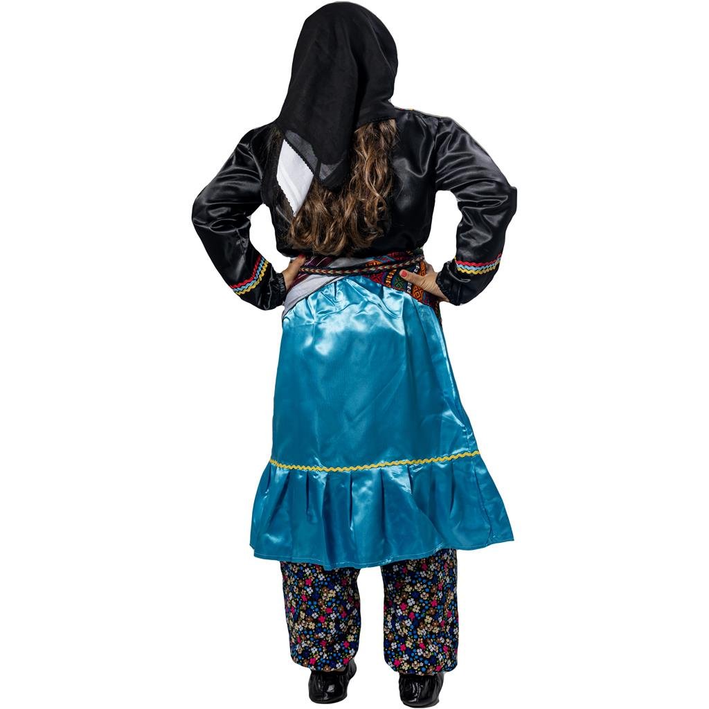 Karadeniz Yöresel Kız Çocuk Kostümü Yöresel Kostümler ve Folklör Karadeniz Yöresel Kız Çocuk Kostümü - KostümPartim®