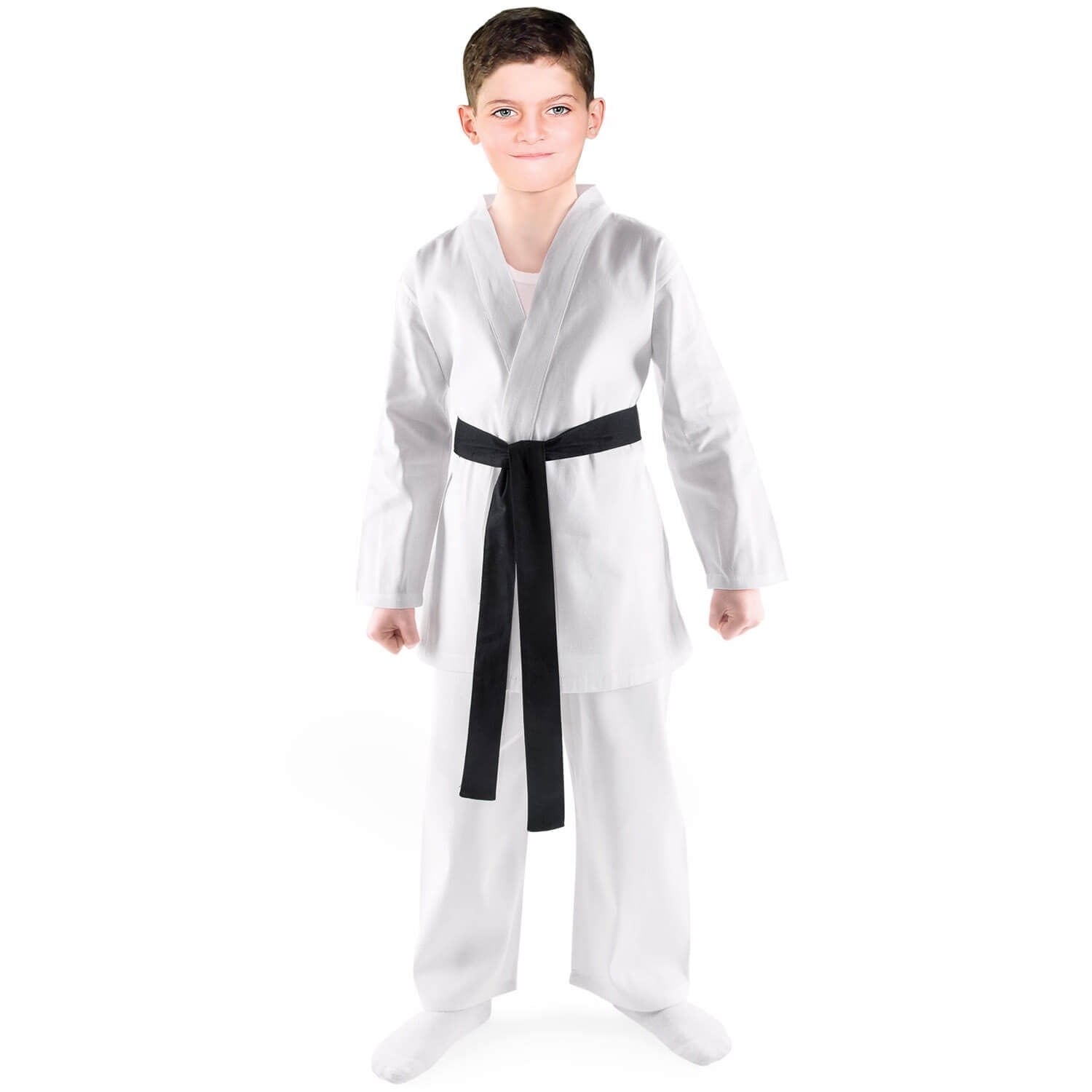 Karate Hocası Kıyafeti ÇocukMeslek KostümleriKostümPartim ★ Karate Hocası Kıyafeti Çocuk / Meslek Kostümleri