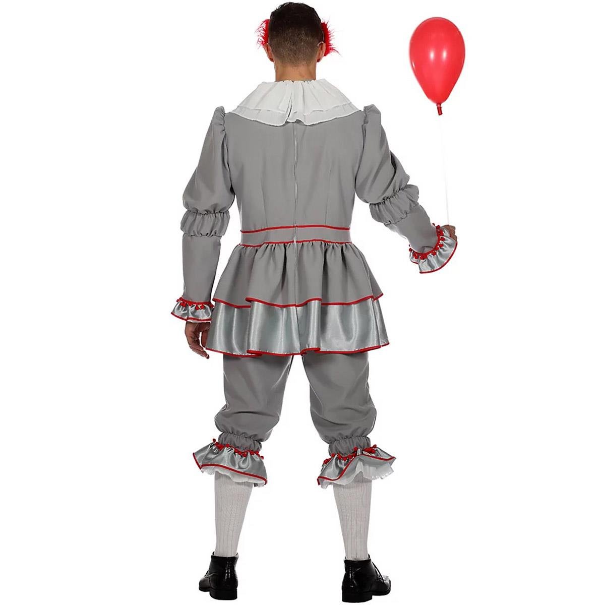 Katil Palyaço Pennywise Kostümü Basic Erkek Kostümleri Katil Palyaço Pennywise Kostümü Basic - KostümPartim®