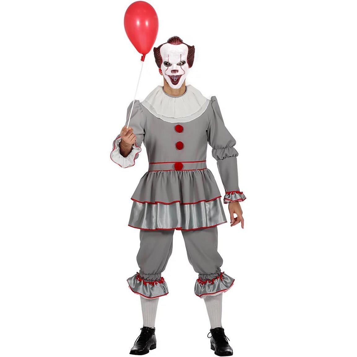 Katil Palyaço Pennywise Kostümü Basic Erkek Kostümleri Katil Palyaço Pennywise Kostümü Basic - KostümPartim®