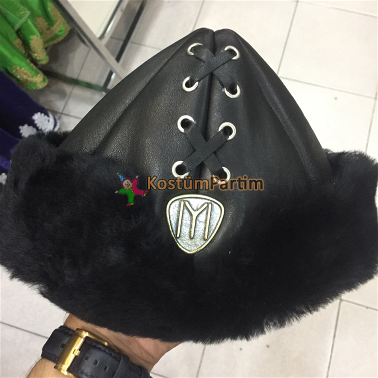 Kayı Boyu Şapkası - Diriliş Ertuğrul Gazi Deri BörkOsmanlı Aksesuarları