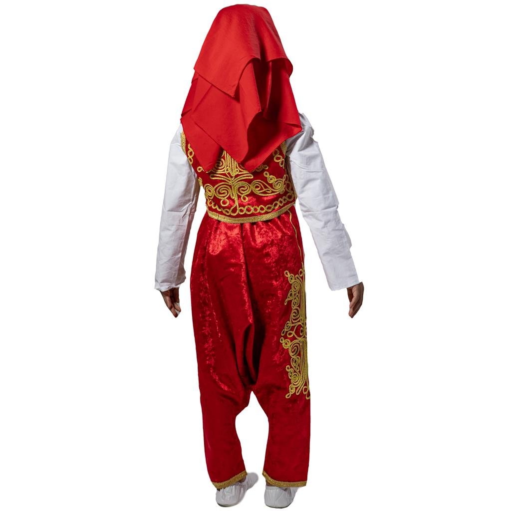 Kırklareli Yöresel Kız Çocuk Kostümü Cepkenli Yöresel Kostümler ve Folklör Kırklareli Yöresel Kız Çocuk Kostümü Cepkenli - KostümPartim®