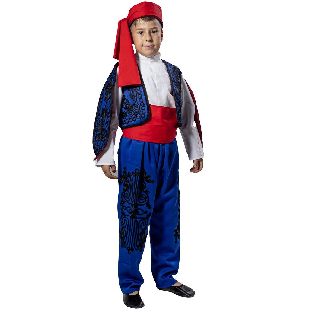 Kırklareli Yöresi Erkek Çocuk Kıyafeti Yöresel Kostümler ve Folklör Kırklareli Yöresi Erkek Çocuk Kıyafeti - KostümPartim®