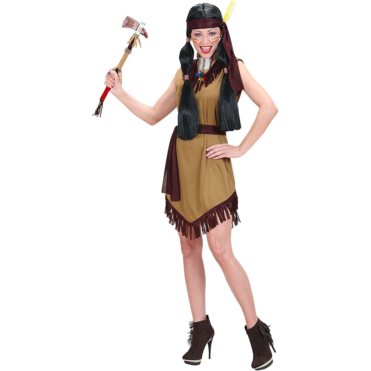 Kızılderili Kadın Kostümü Yetişkin WidmannCadılar Bayramı KostümleriKostümPartim ★ Kızılderili Kadın Kostümü Yetişkin / Cadılar Bayramı Kostümleri