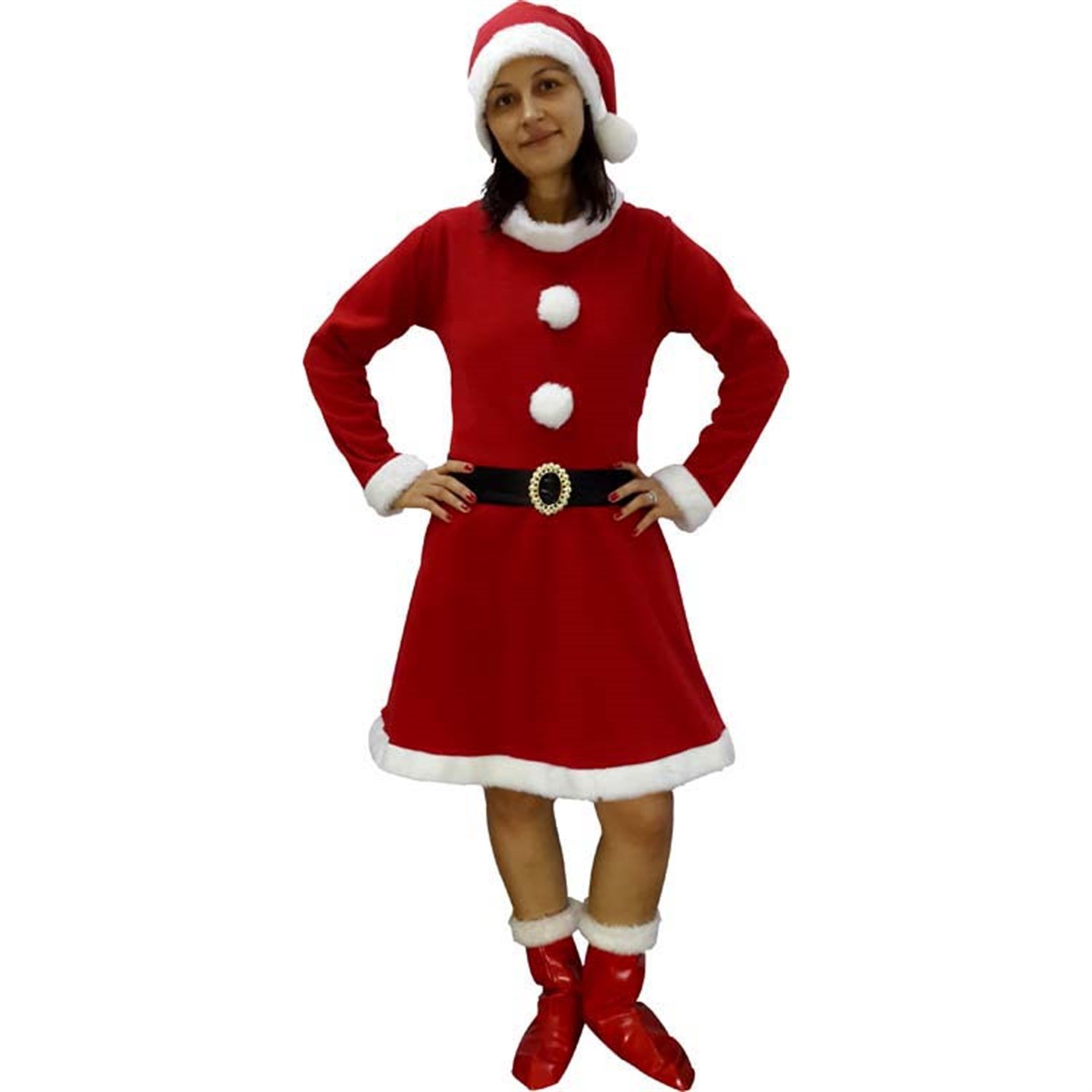 Klasik Noel Anne Kostümü PolarNoel Anne Kostümleri