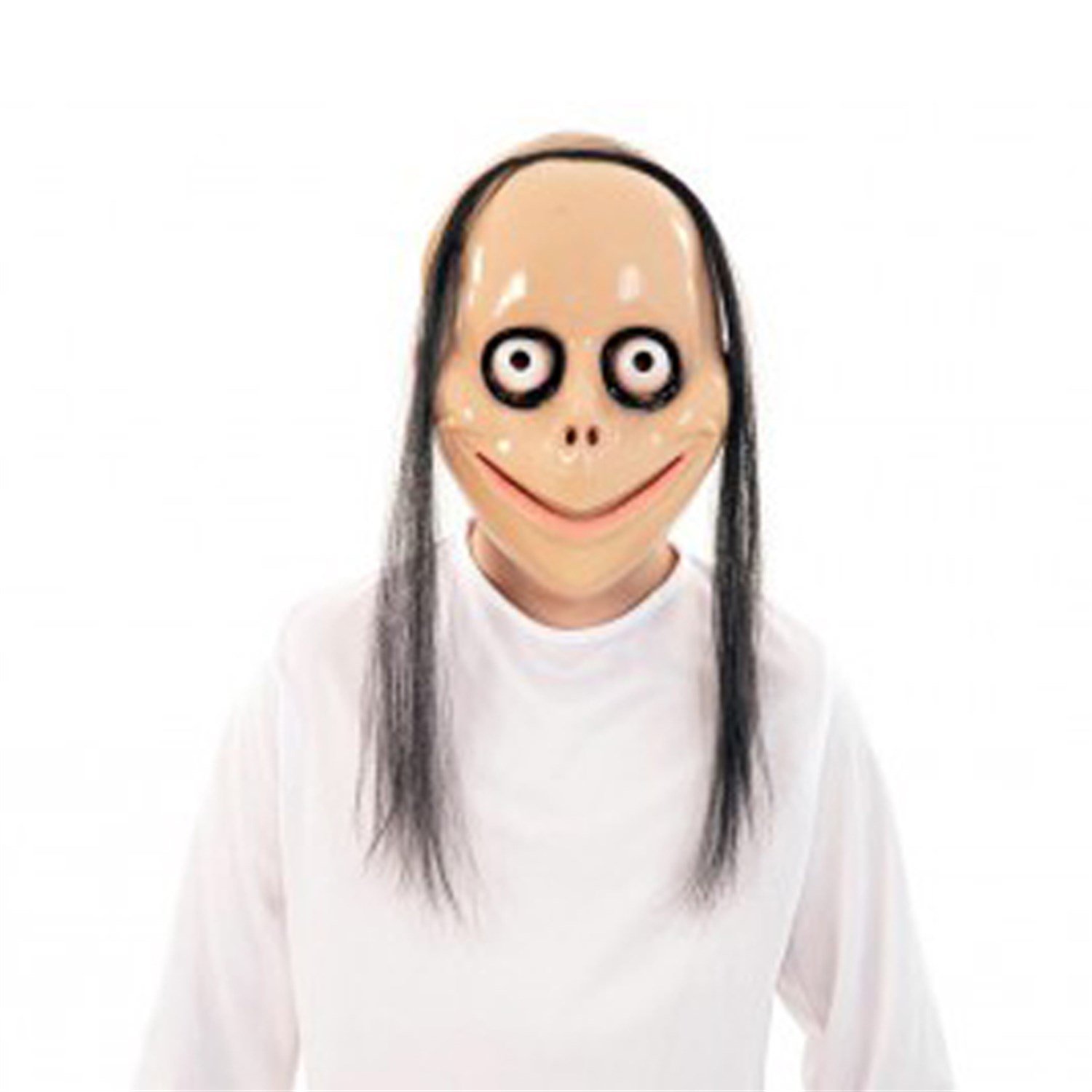 Korkunç Momo MaskesiMaskelerKostümPartim ★ Halloween Momo Maskesi / Halloween Maskeleri