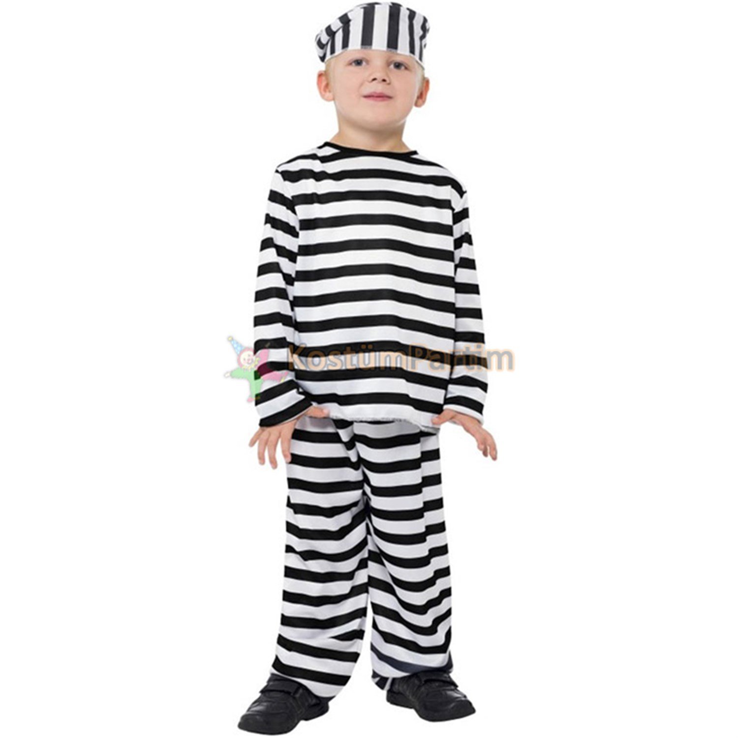 Mahkum Kıyafeti Çocuk KostümüKarakter Kostümleri