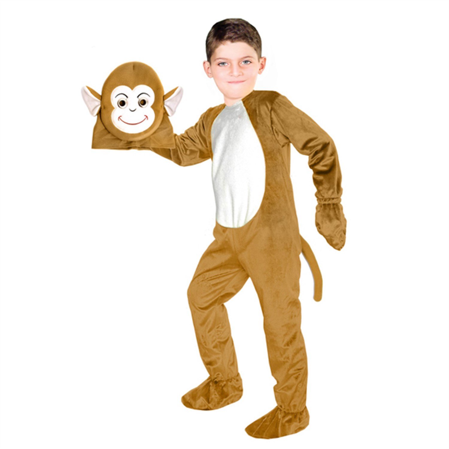 Maymun Kıyafeti Çocuk MaskotuHayvan Kostümleri