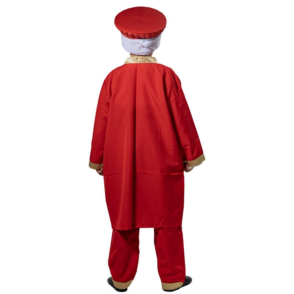 Mehteran Kıyafeti Kırmızı Erkek Çocuk Yöresel Kostümler ve Folklör Mehteran Kıyafeti Kırmızı Erkek Çocuk - KostümPartim®